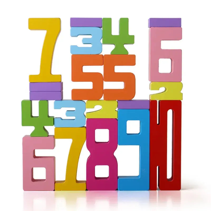 Digital number blocks