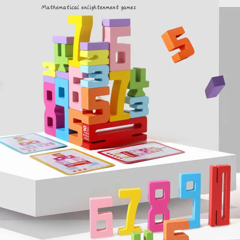 Digital number blocks