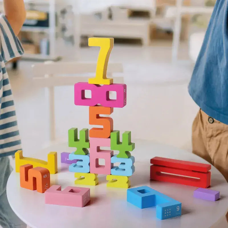 Digital number blocks