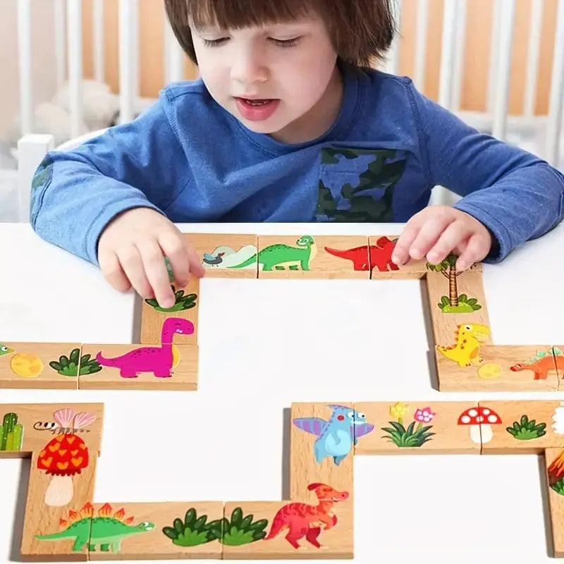 Dinosaur to dragon puzzle
