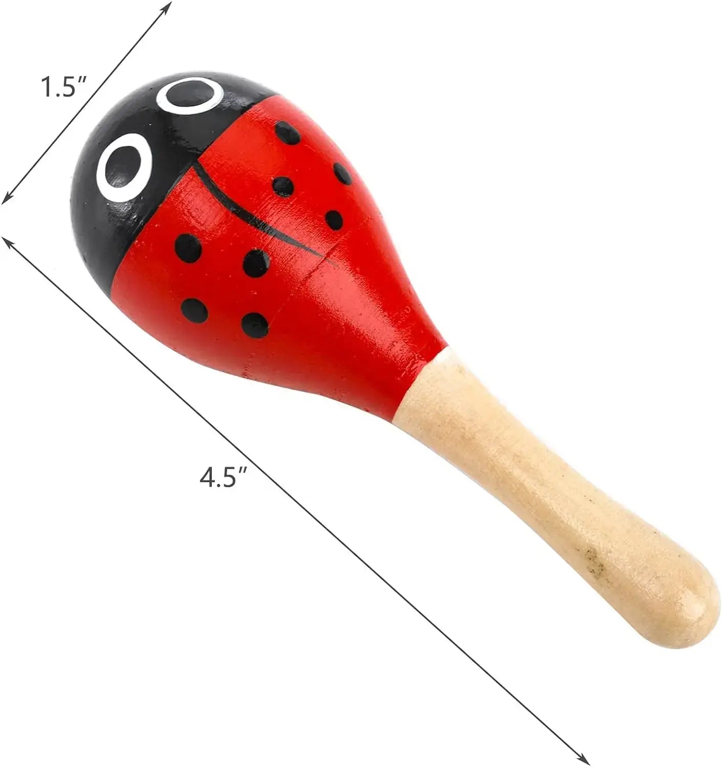 Musical Egg Bell Rattle(1pc)