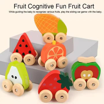 Fruit poly with wheels (1pc- no rope attached)