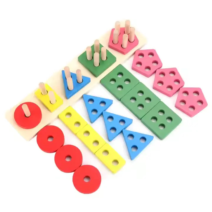 5 column shape sorter