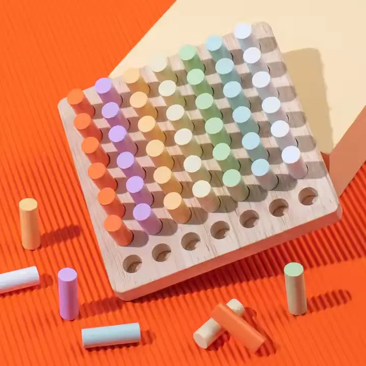 Cylindrical socket board game