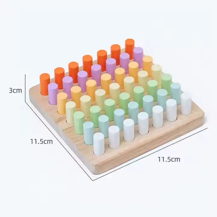 Cylindrical socket board game