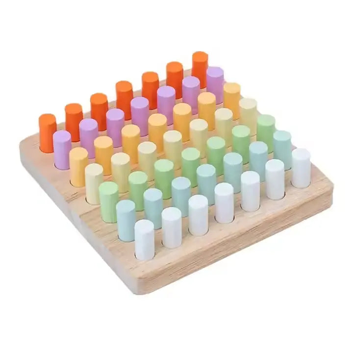 Cylindrical socket board game
