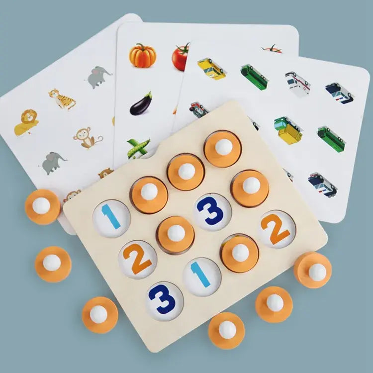 Instant memory game- small (4 pattern cards)