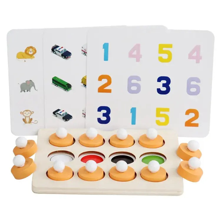 Instant memory game- small (4 pattern cards)