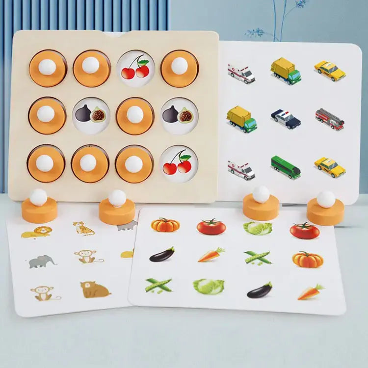 Instant memory game- small (4 pattern cards)