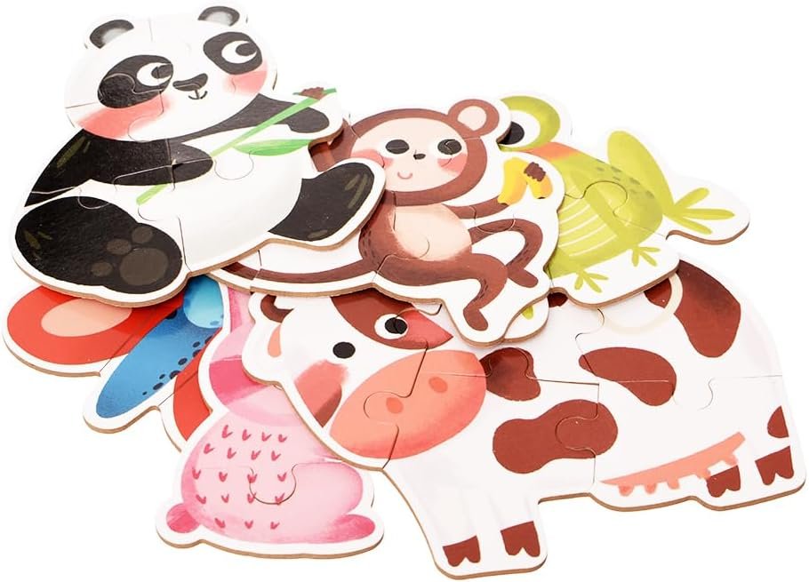 Intellect 6 in a box toy puzzle- animal theme