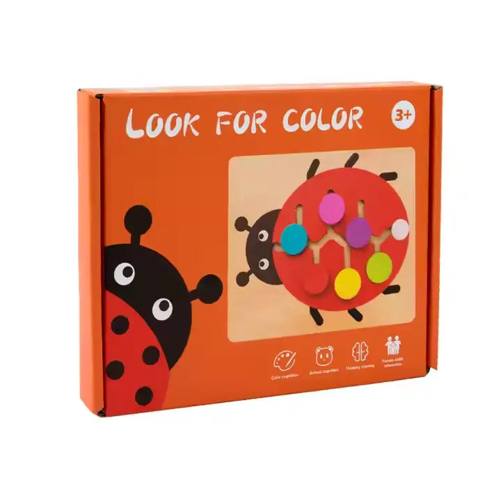 Look for color- beetle/fish