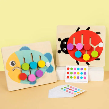 Look for color- beetle/fish