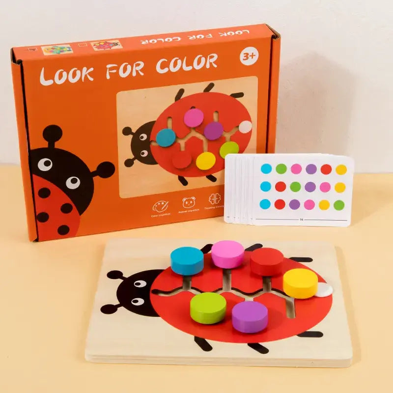 Look for color- beetle/fish