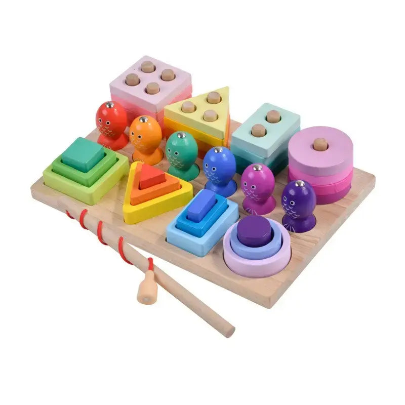 Montessori Magnetic four in one activity