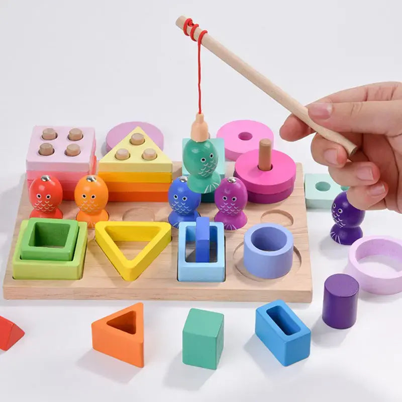 Montessori Magnetic four in one activity