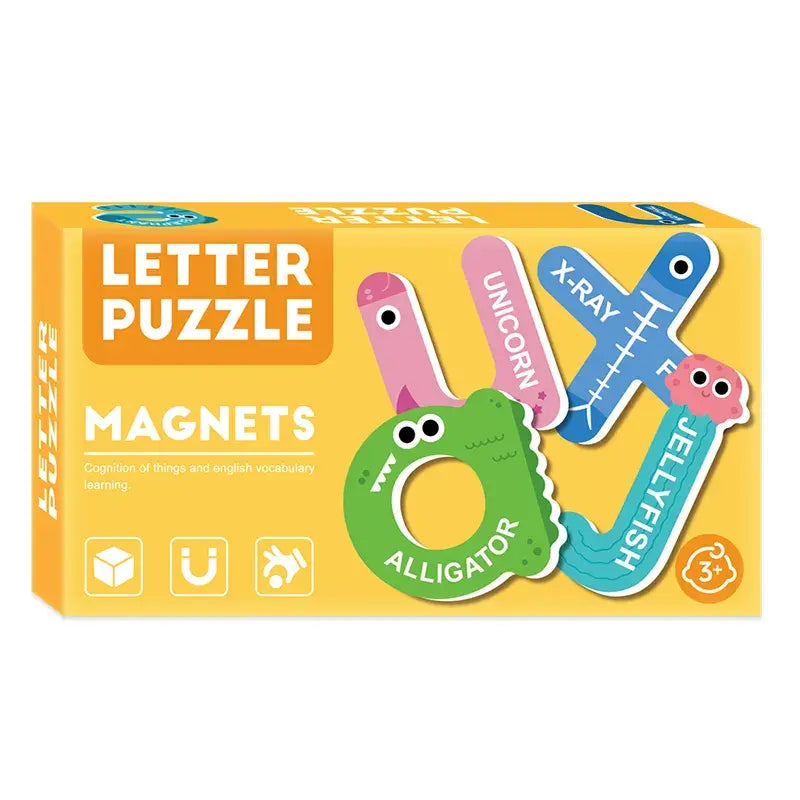 Magnetic theme puzzle
