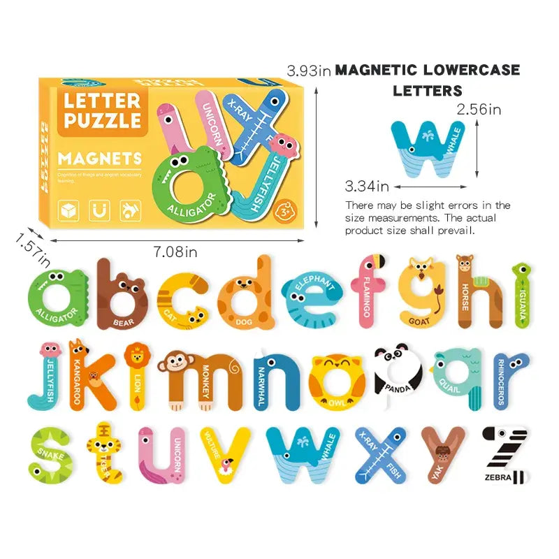 Magnetic theme puzzle
