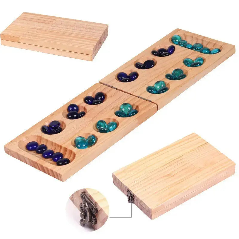 Mancala natural stone chess play game