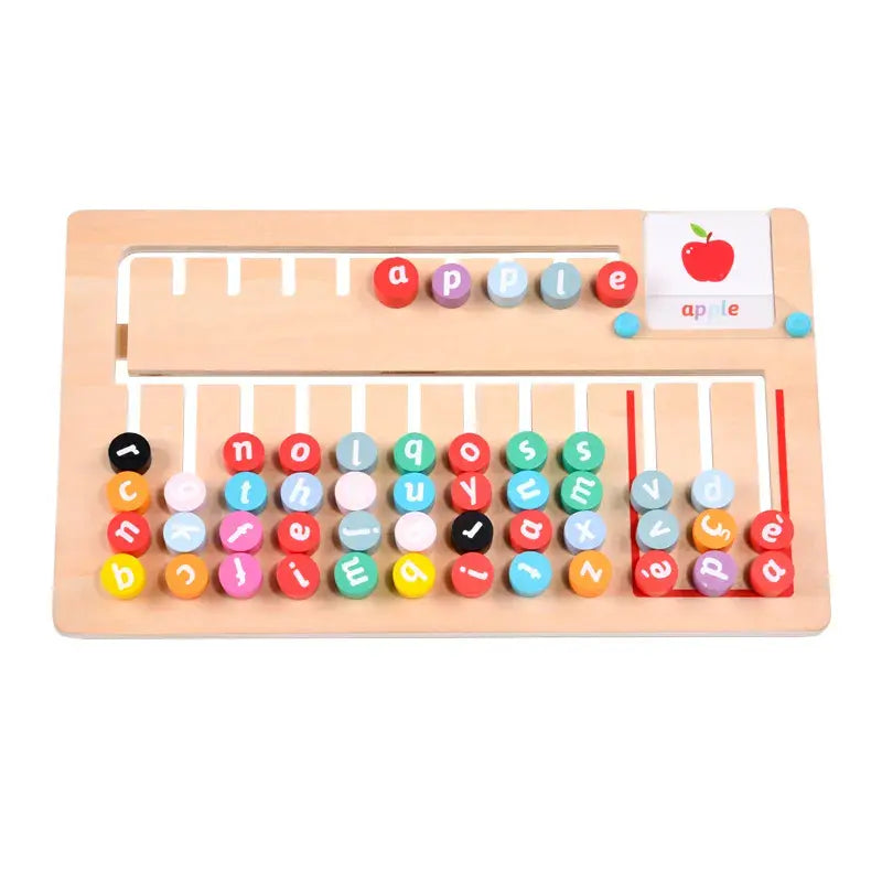 Montessori Alphabet Spelling Board
