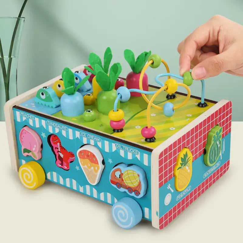 Multifunctional 8 in 1 montessori vehicle