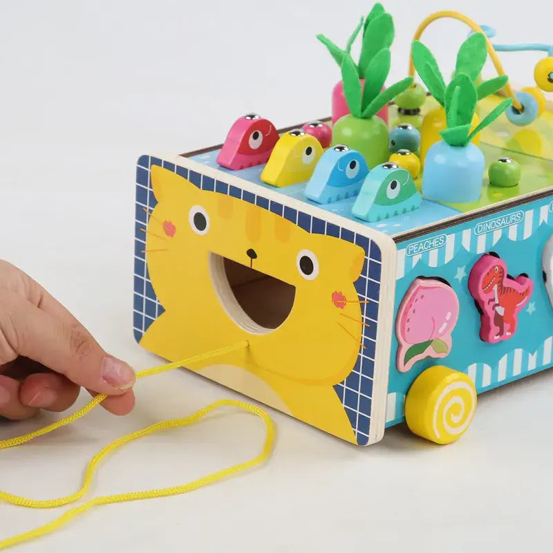 Multifunctional 8 in 1 montessori vehicle