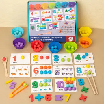 Number Cognitive Matching Bead Game