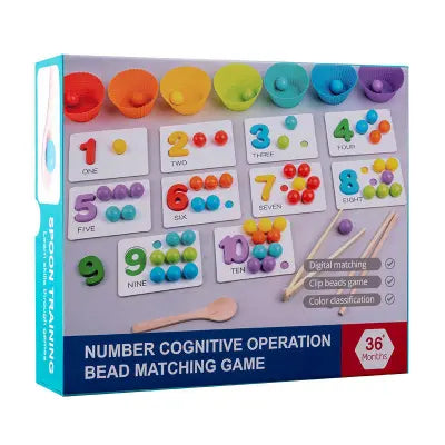 Number Cognitive Matching Bead Game