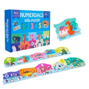 Numerdals/ Alphabet edu puzzle- Learn Through Play