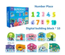 Numerdals/ Alphabet edu puzzle- Learn Through Play