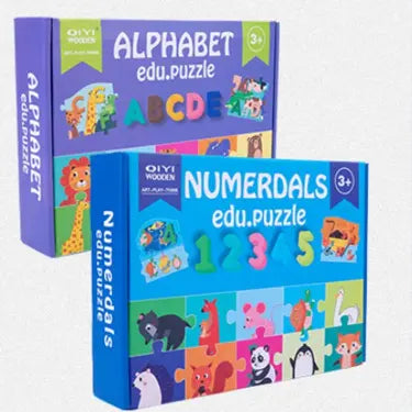Numerdals/ Alphabet edu puzzle- Learn Through Play