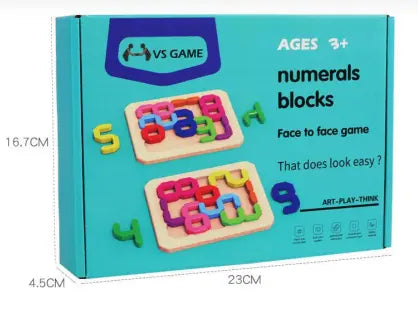 Numerals blocks game