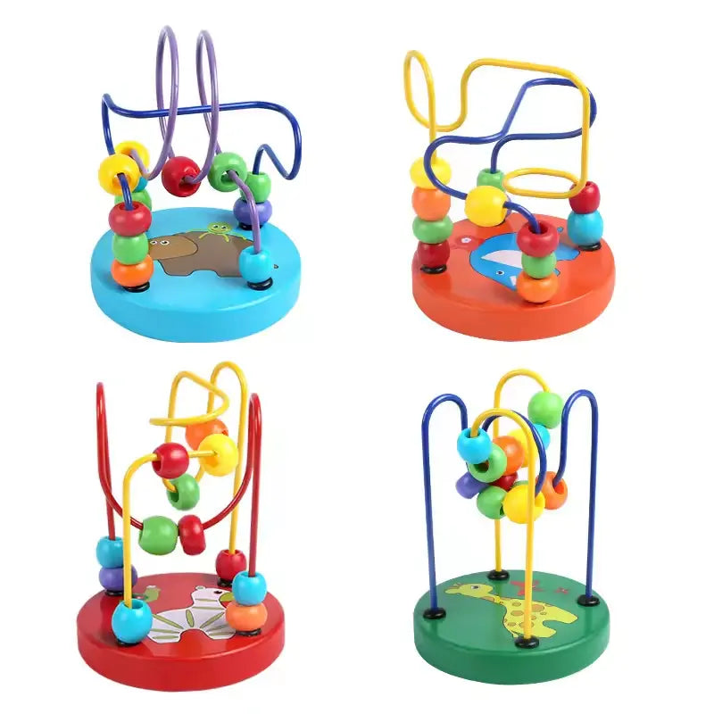 Peaceful tree beads maze small
