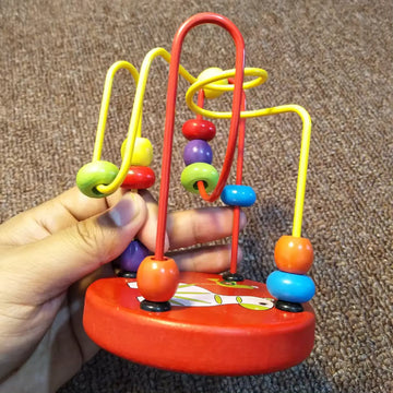Peaceful tree beads maze small