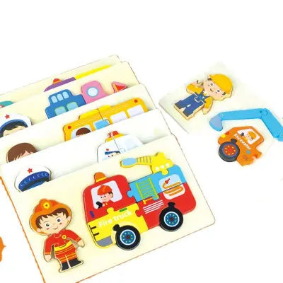 Professional- Transport chunky puzzle