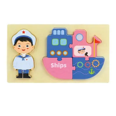 Professional- Transport chunky puzzle