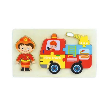 Professional- Transport chunky puzzle