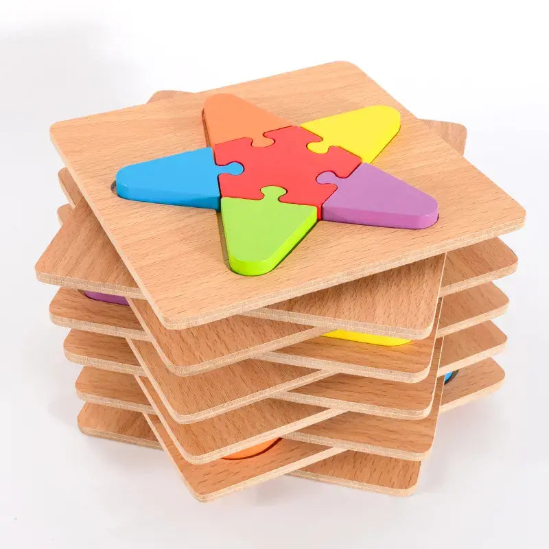 Seriation wooden puzzle(1pc)