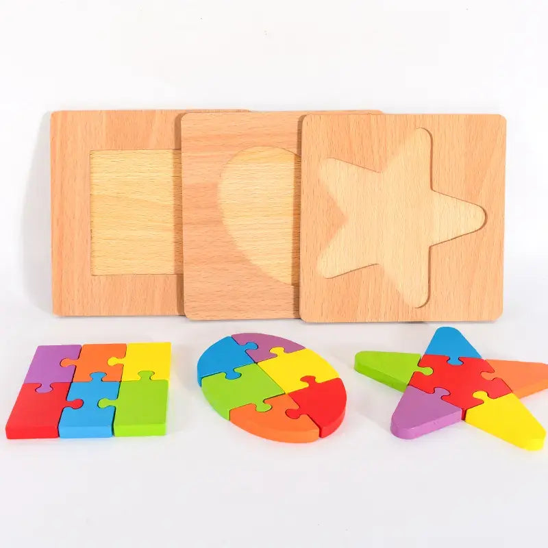 Seriation wooden puzzle(1pc)
