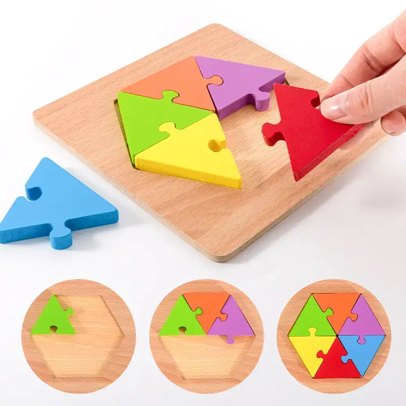 Seriation wooden puzzle(1pc)