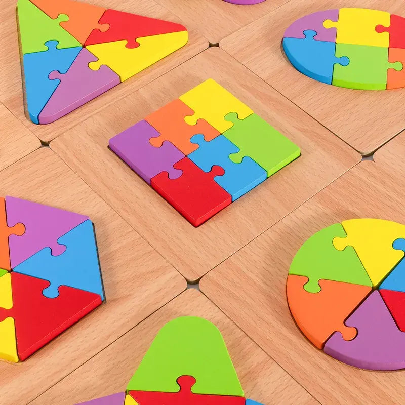 Seriation wooden puzzle(1pc)