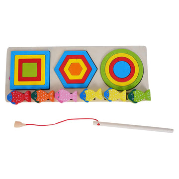 Seriation puzzle with fishing