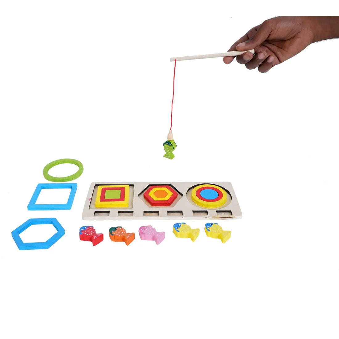 Seriation puzzle with fishing