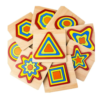 Seriation wooden puzzle(1pc)