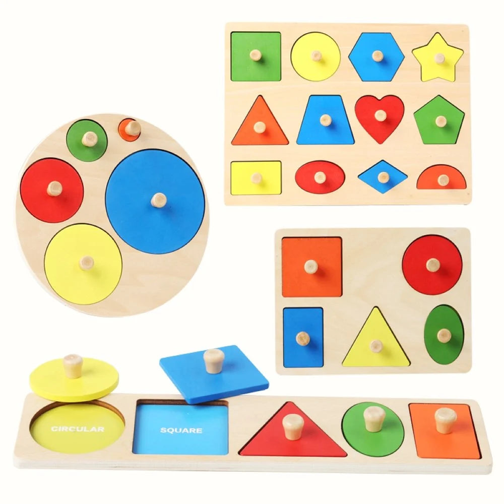 Shape board puzzle big(1pc)