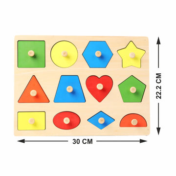 Shape board puzzle big(1pc)