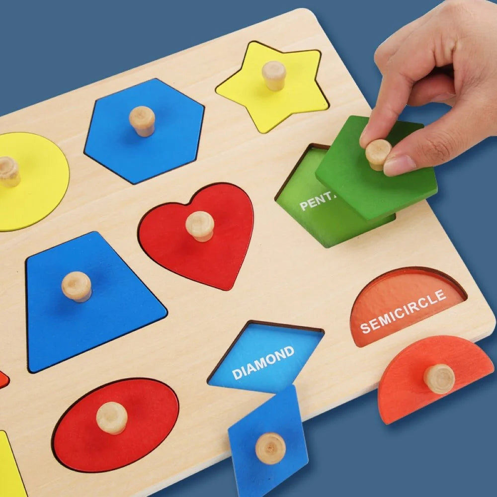 Shape board puzzle big(1pc)