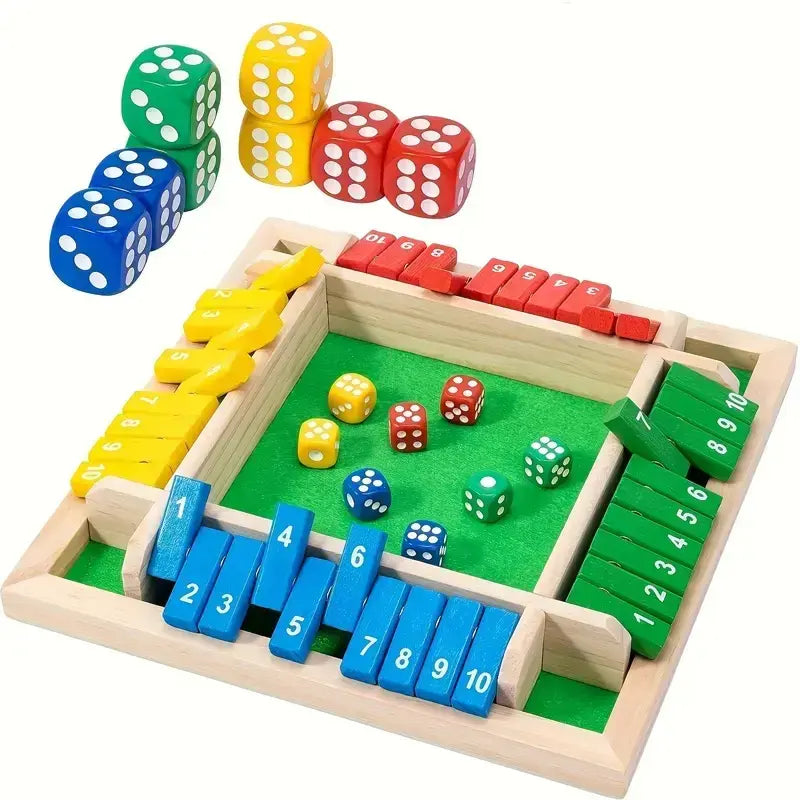 Shut the box game