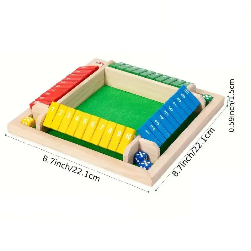 Shut the box game