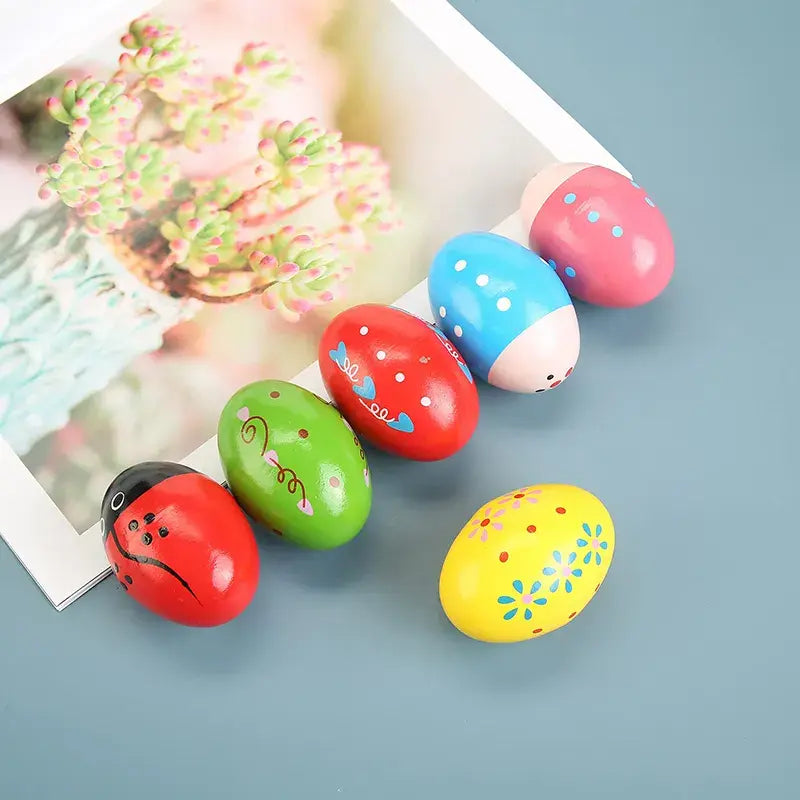 Small egg bell rattle