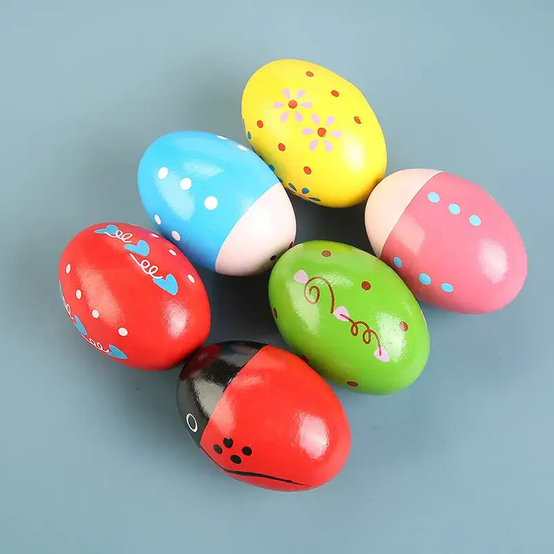Small egg bell rattle